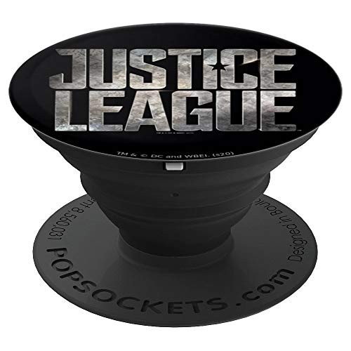Justice League Movie Metal Logo PopSockets Grip and Stand for Phones and Tablets