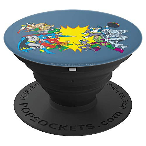 Justice League Face Off Comics PopSockets Grip and Stand for Phones and Tablets