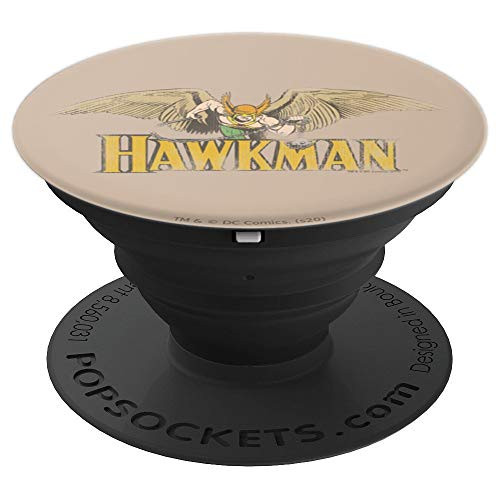 Justice League Hawkman and Logo PopSockets Grip and Stand for Phones and Tablets
