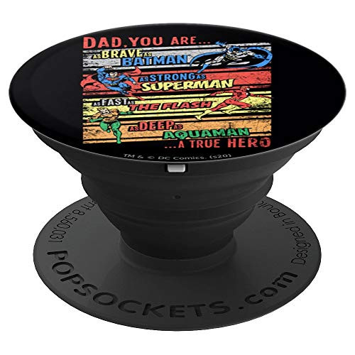 Justice League A True Hero PopSockets Grip and Stand for Phones and Tablets