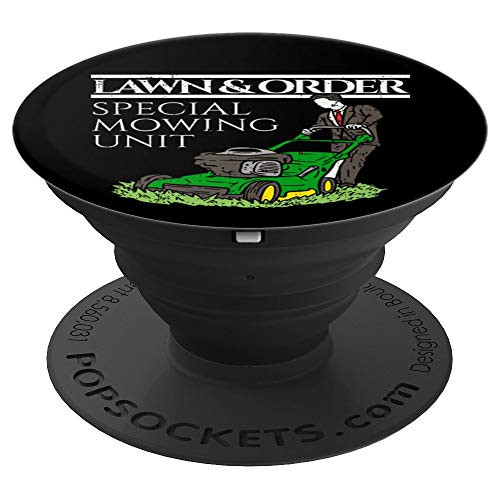 Special Mowing Unit Lawn Care Lawn Mower PopSockets Grip and Stand for Phones and Tablets