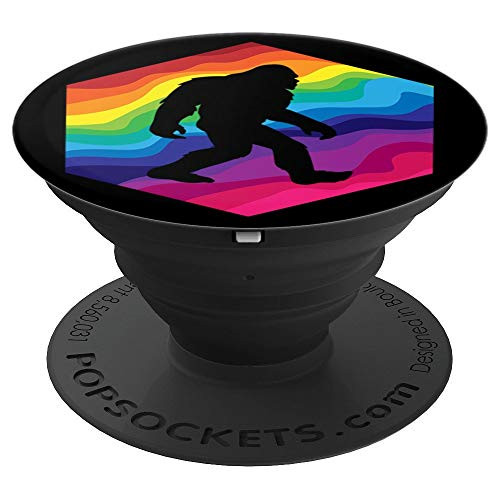 LGBT Gay Lesbian Pride Flag Big Foot Pride Month PopSockets Grip and Stand for Phones and Tablets LGBT Gay Lesbian Pride Flag Big Foot Pride Month PopSockets Grip and Stand for Phones and Tablets
