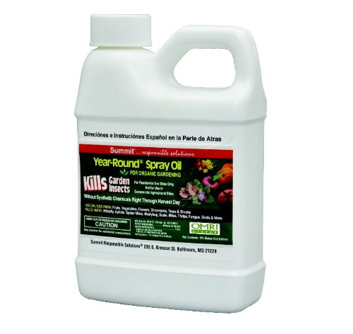 Summit 113-12 Year-Round Spray Oil for Garden Insects Concentrate, 16-Ounce