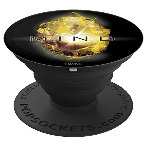 Marvel Avengers Infinity War Mind Stone PopSockets Grip and Stand for Phones and Tablets Marvel Avengers Infinity War Mind Stone PopSockets Grip and Stand for Phones and Tablets