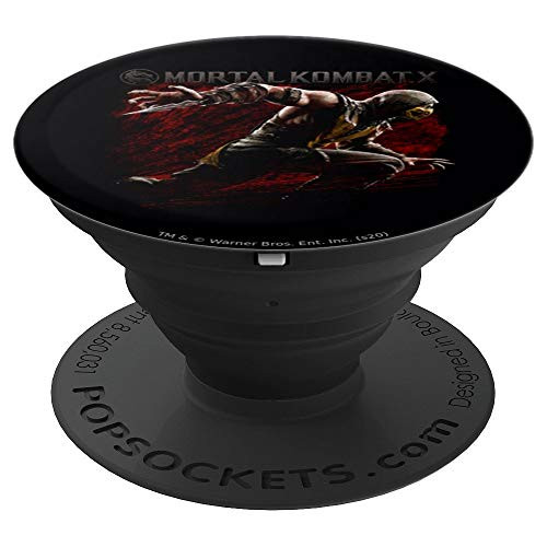 Mortal Kombat X Scorpion Lunge PopSockets Grip and Stand for Phones and Tablets Mortal Kombat X Scorpion Lunge PopSockets Grip and Stand for Phones and Tablets