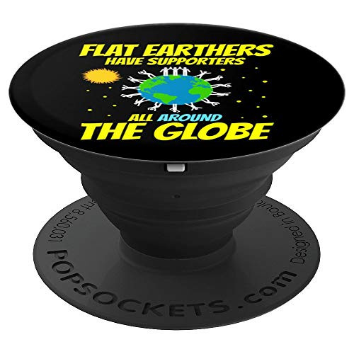 Neil deGrasse Tyson Flat Earthers AROUND the World - Science PopSockets Grip and Stand for Phones and Tablets