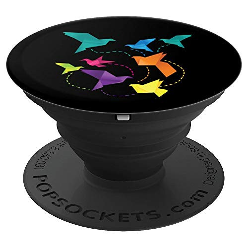 Origami Birds Paper folding Flying PopSockets Grip and Stand for Phones and Tablets Origami Birds Paper folding Flying PopSockets Grip and Stand for Phones and Tablets