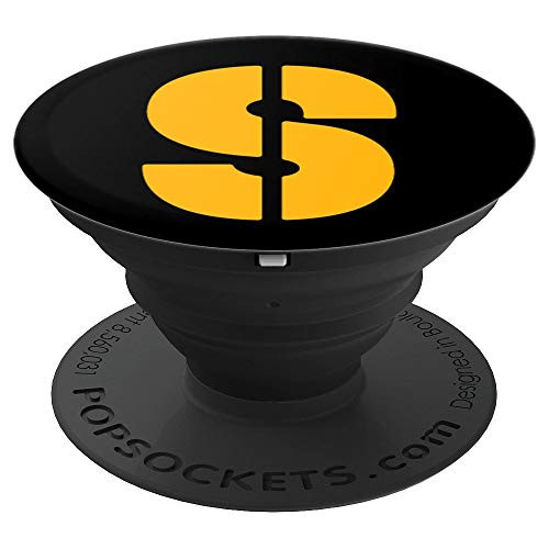 Steel City S | Pittsburgh Pennsylvania Football Fan Gift PopSockets Grip and Stand for Phones and Tablets