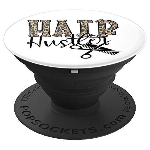 Hairstylist Hairdresser Hair Hustler Leopard PopSockets Grip and Stand for Phones and Tablets Hairstylist Hairdresser Hair Hustler Leopard PopSockets Grip and Stand for Phones and Tablets