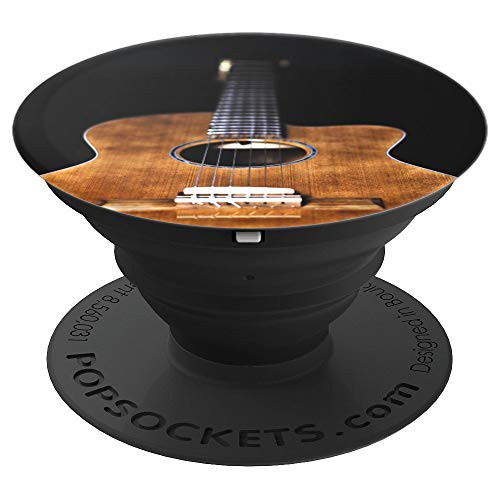 Acoustic Guitar Strings and Neck PopSockets Grip and Stand for Phones and Tablets
