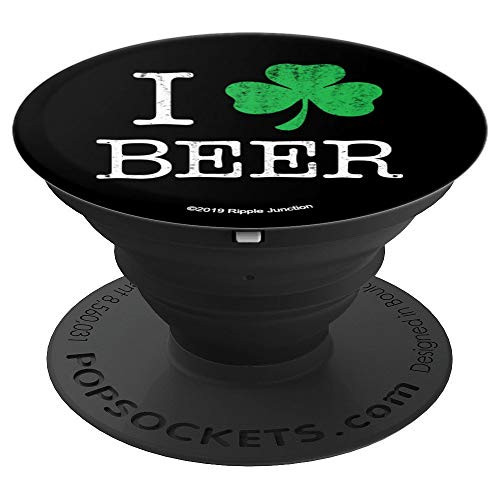 Ripple Junction I Clover Beer PopSockets Grip and Stand for Phones and Tablets