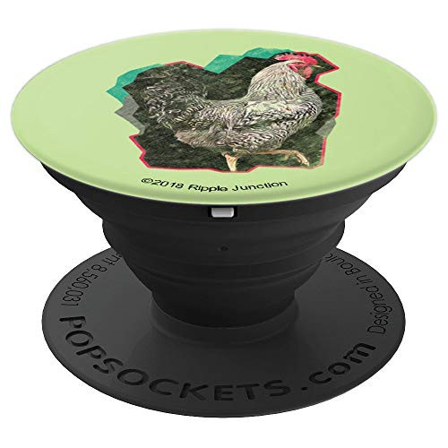 Ripple Junction Distressed Abstract Rooster PopSockets Grip and Stand for Phones and Tablets