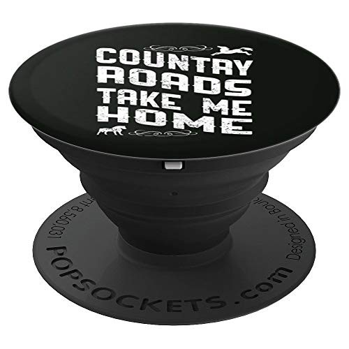 Horse Country Roads Take Me Home Country Music SDA PopSockets Grip and Stand for Phones and Tablets Horse Country Roads Take Me Home Country Music SDA PopSockets Grip and Stand for Phones and Tablets