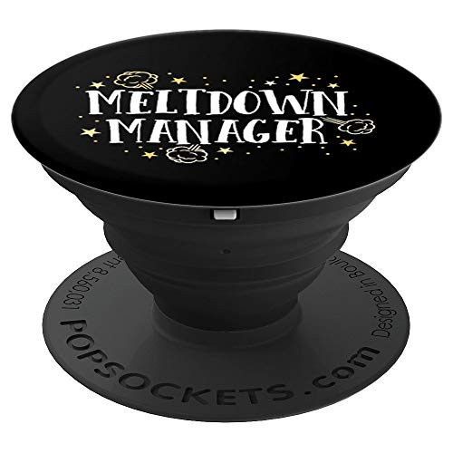 Meltdown Manager After School Daycare Provider Childcare PopSockets Grip and Stand for Phones and Tablets