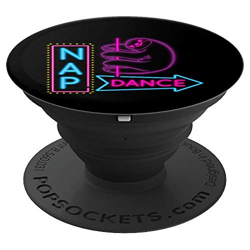 Funny Nap Dance 80s Sloth Mode Merchandise Gift Men Women PopSockets Grip and Stand for Phones and Tablets