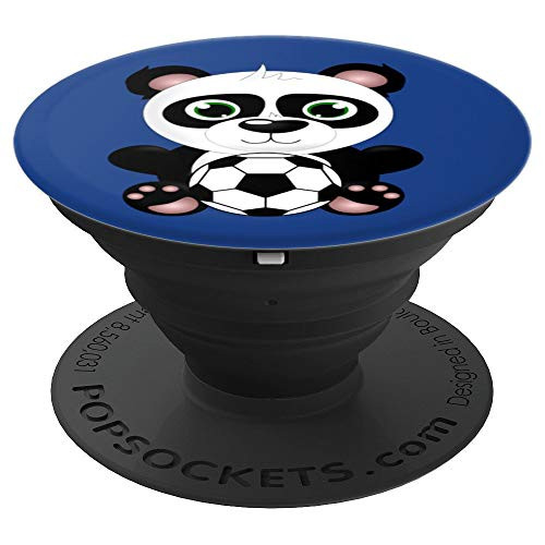 Soccer Panda with Soccer Ball for Soccer Players and Coaches PopSockets Grip and Stand for Phones and Tablets Soccer Panda with Soccer Ball for Soccer Players and Coaches PopSockets Grip and Stand for Phones and Tablets
