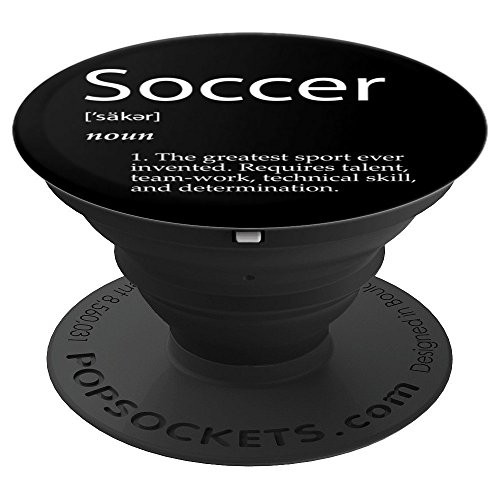Soccer Definition - Soccer Player Gift From Coach - Soccer PopSockets Grip and Stand for Phones and Tablets Soccer Definition - Soccer Player Gift From Coach - Soccer PopSockets Grip and Stand for Phones and Tablets