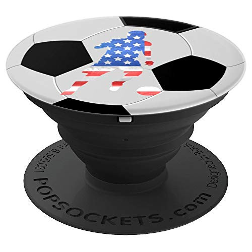 Cool Soccer Ball, Soccer Player American USA Flag phone grip PopSockets Grip and Stand for Phones and Tablets Cool Soccer Ball, Soccer Player American USA Flag phone grip PopSockets Grip and Stand for Phones and Tablets