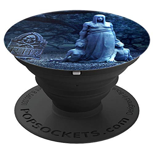 Zombies Fantasy Halloween Spooky Tombstone PopSockets Grip and Stand for Phones and Tablets Zombies Fantasy Halloween Spooky Tombstone PopSockets Grip and Stand for Phones and Tablets