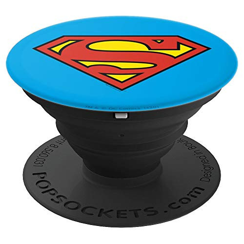 Superman S Logo PopSockets Grip and Stand for Phones and Tablets