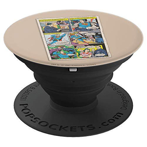 Superman Vintage Comic PopSockets Grip and Stand for Phones and Tablets