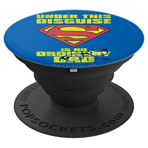 Superman No Ordinary Dad PopSockets Grip and Stand for Phones and Tablets
