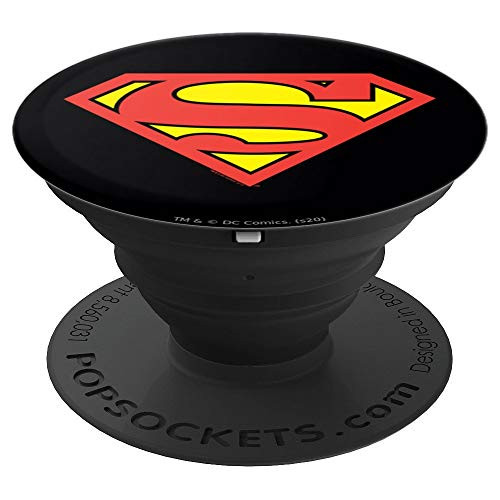 Superman Classic Logo PopSockets Grip and Stand for Phones and Tablets Superman Classic Logo PopSockets Grip and Stand for Phones and Tablets
