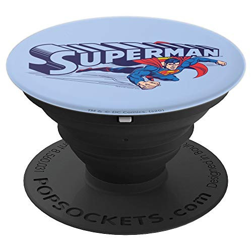 Superman Under Logo PopSockets Grip and Stand for Phones and Tablets