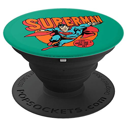 Superman Job For Me PopSockets Grip and Stand for Phones and Tablets