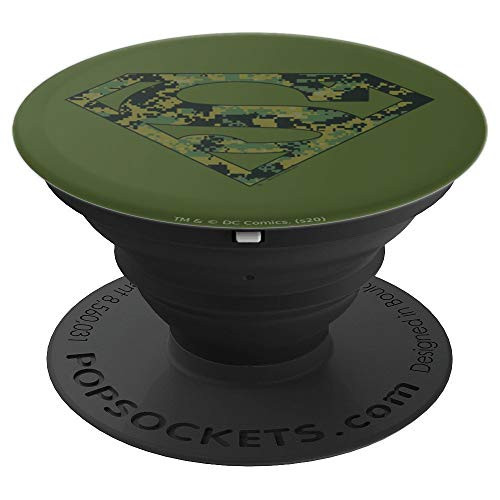 Superman Marine Camo Shield PopSockets Grip and Stand for Phones and Tablets Superman Marine Camo Shield PopSockets Grip and Stand for Phones and Tablets