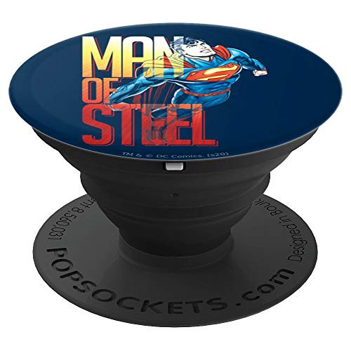 Superman Steel Flight PopSockets Grip and Stand for Phones and Tablets