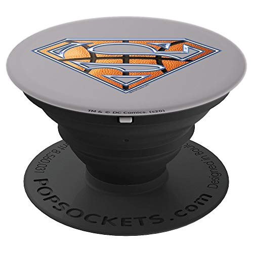 Superman Basketball Shield PopSockets Grip and Stand for Phones and Tablets