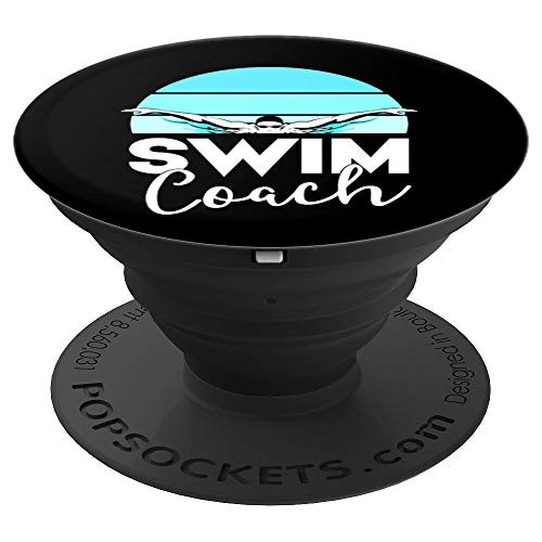Swim Team Shirt Coach School Swimming Meet Swimmer Gift PopSockets Grip and Stand for Phones and Tablets Swim Team Shirt Coach School Swimming Meet Swimmer Gift PopSockets Grip and Stand for Phones and Tablets