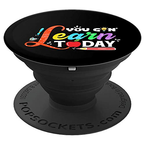 You Gon' Learn Today Teacher Gift Back To School Love Gift PopSockets Grip and Stand for Phones and Tablets