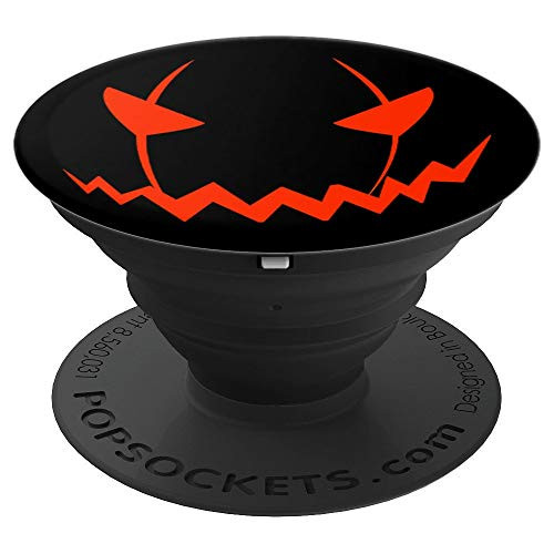 Scary Pumpkin-Headed Halloween Costume Orange Jack O Lantern PopSockets Grip and Stand for Phones and Tablets Scary Pumpkin-Headed Halloween Costume Orange Jack O Lantern PopSockets Grip and Stand for Phones and Tablets