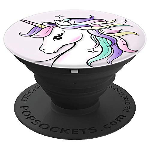 Unicorn - rainbow colorful cute phone or tablet holder stand PopSockets Grip and Stand for Phones and Tablets Unicorn - rainbow colorful cute phone or tablet holder stand PopSockets Grip and Stand for Phones and Tablets