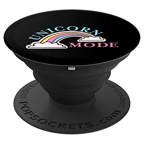Unicorn Mode Rainbow PopSockets Grip and Stand for Phones and Tablets