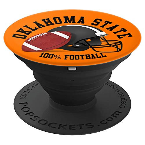 Oklahoma State 100% Football PopSockets Grip and Stand for Phones and Tablets