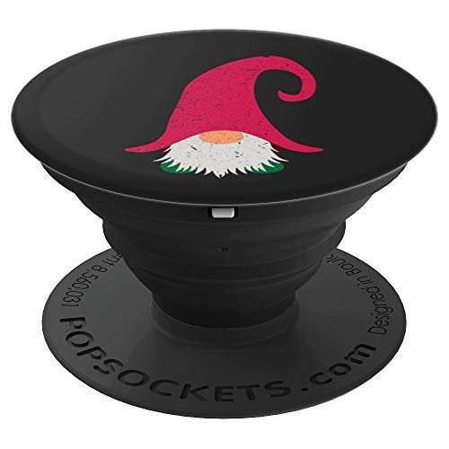 Cute Gnome Funny Vintage Design Christmas Gift PopSockets Grip and Stand for Phones and Tablets