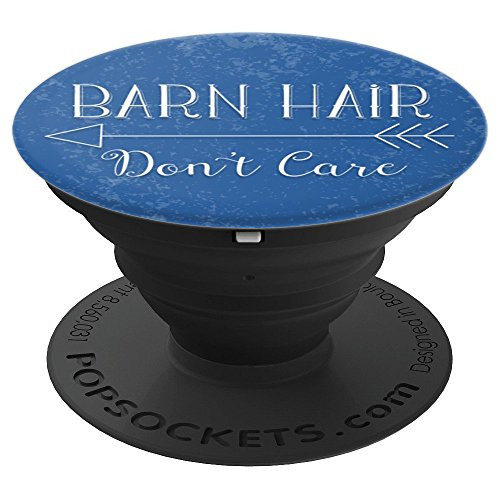 Barn Hair Don't Care Horse Equestrian Pop Socket