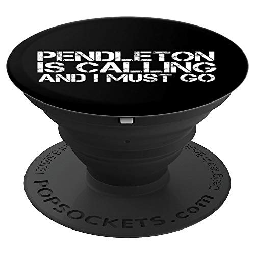 PENDLETON OR OREGON Funny City Trip Home Roots USA Gift PopSockets Grip and Stand for Phones and Tablets