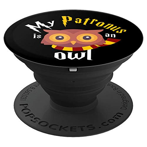 My patronus is an owl - Creative and cute gift idea PopSockets Grip and Stand for Phones and Tablets