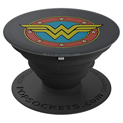 Wonder Woman Vintage Emblem PopSockets Grip and Stand for Phones and Tablets Wonder Woman Vintage Emblem PopSockets Grip and Stand for Phones and Tablets