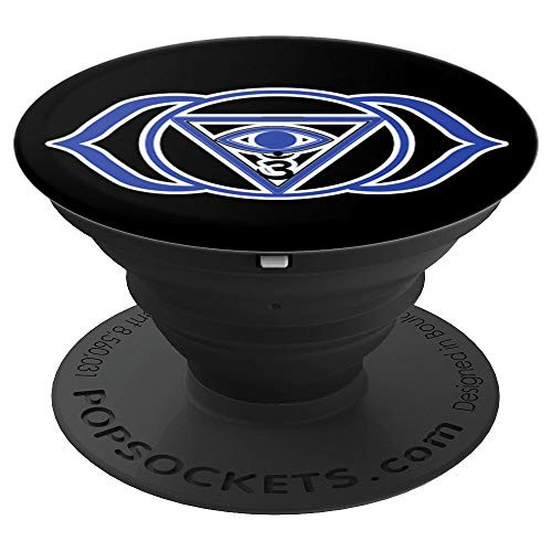 Yoga Ajna Awareness Third Eye Blue Chakra PopSockets Grip and Stand for Phones and Tablets