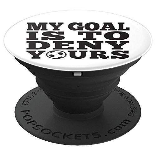 Soccer Play Defender Goalie Keeper Gift PopSockets Grip and Stand for Phones and Tablets Soccer Play Defender Goalie Keeper Gift PopSockets Grip and Stand for Phones and Tablets