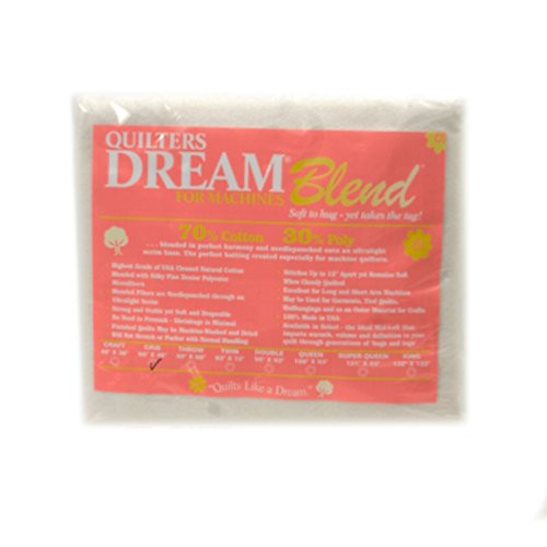 Quilters Dream Blend (60in x 46in) Crib, Each, White