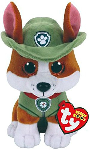 Ty Licensed Beanie Paw Patrol Tracker -Chihuahua Dog - med 13"
