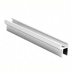 C.R. LAURENCE 3801017 CRL Brite Silver Hanger Clip
