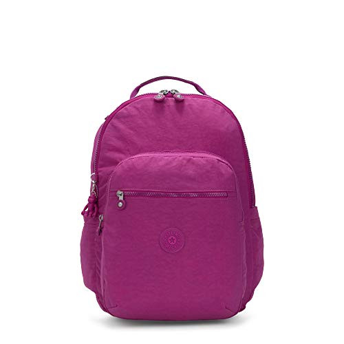 Kipling Seoul Large 15" Laptop Backpack Bright Pink