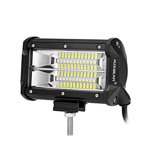 Auxbeam Led Light Bar 5" Led Pods Flood Double Row Light bar Led Driving Lights Off Road Lights for Trucks Jeep ATV UTV SUV Boat Marine Auxbeam Led Light Bar 5" Led Pods Flood Double Row Light bar Led Driving Lights Off Road Lights for Trucks Jeep ATV UTV SUV Boat Marine
